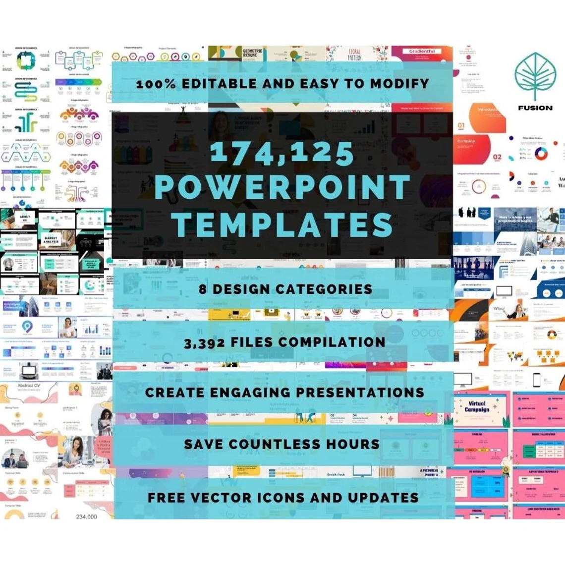174,125 PowerPoint Template Design: Your One-Stop Solution for ...